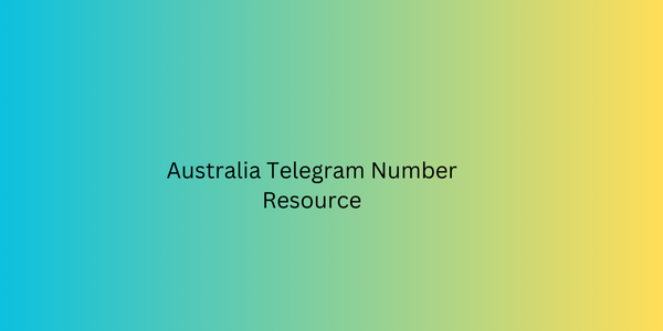 Australia Telegram Number Resource