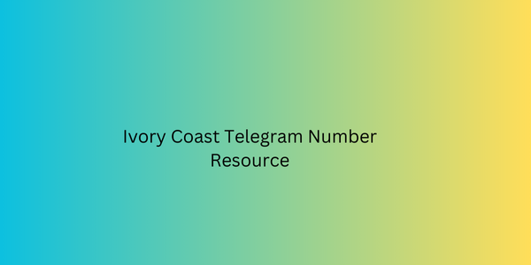 Ivory Coast Telegram Number Resource