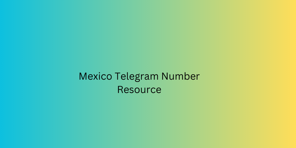 Mexico Telegram Number Resource