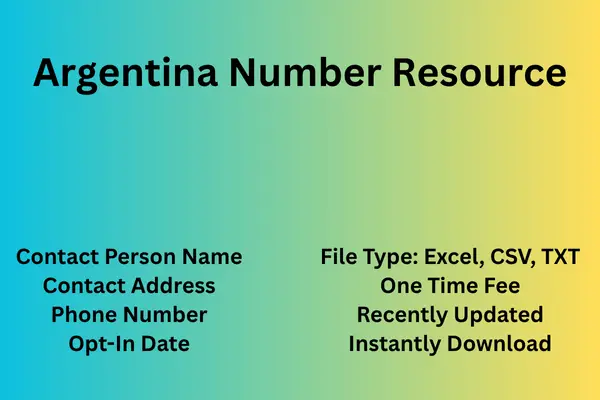 Argentina number resource
