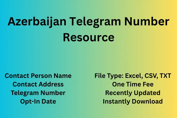Azerbaijan telegram number resource