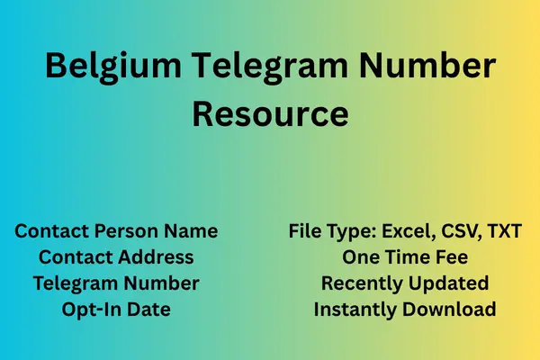 Belgium telegram number resource