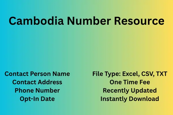 Cambodia number resource