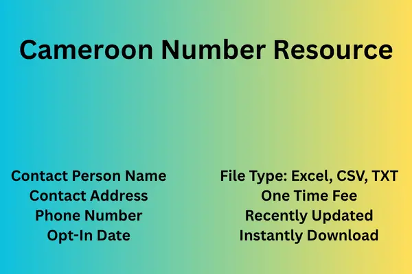 Cameroon number resource