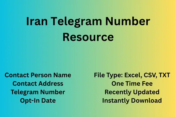 Iran telegram number resource