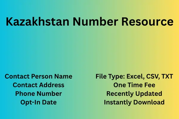 Kazakhstan number resource