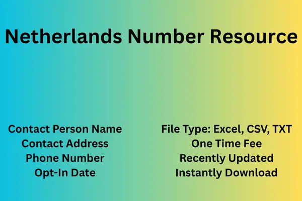 Netherlands number resource