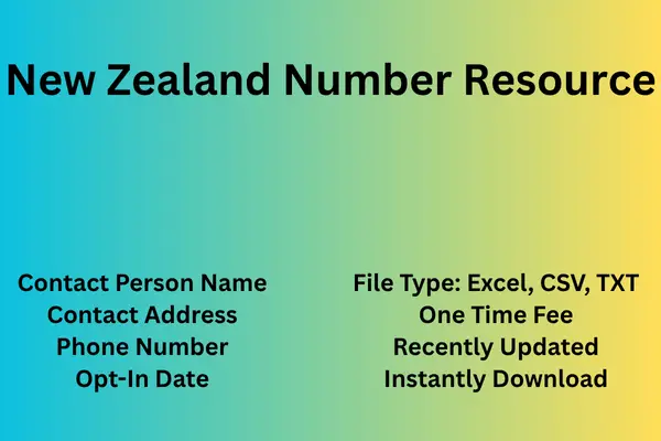 New Zealand number resource