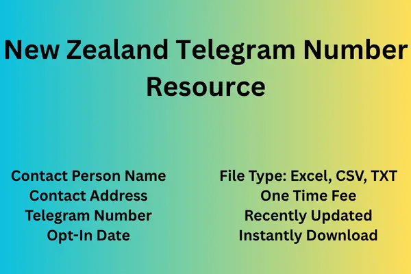 New Zealand telegram number resource