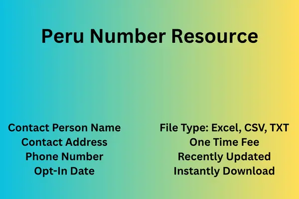 Peru number resource