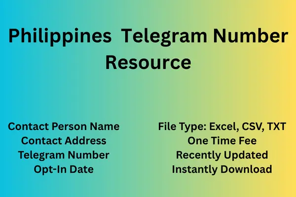 Philippines telegram number resource