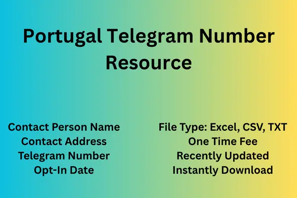 Portugal telegram number resource