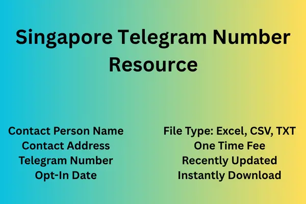 Singapore telegram number resource