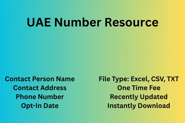 UAE number resource