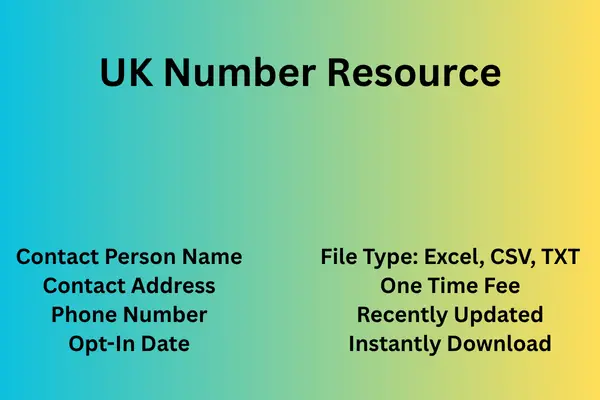 UK number resource