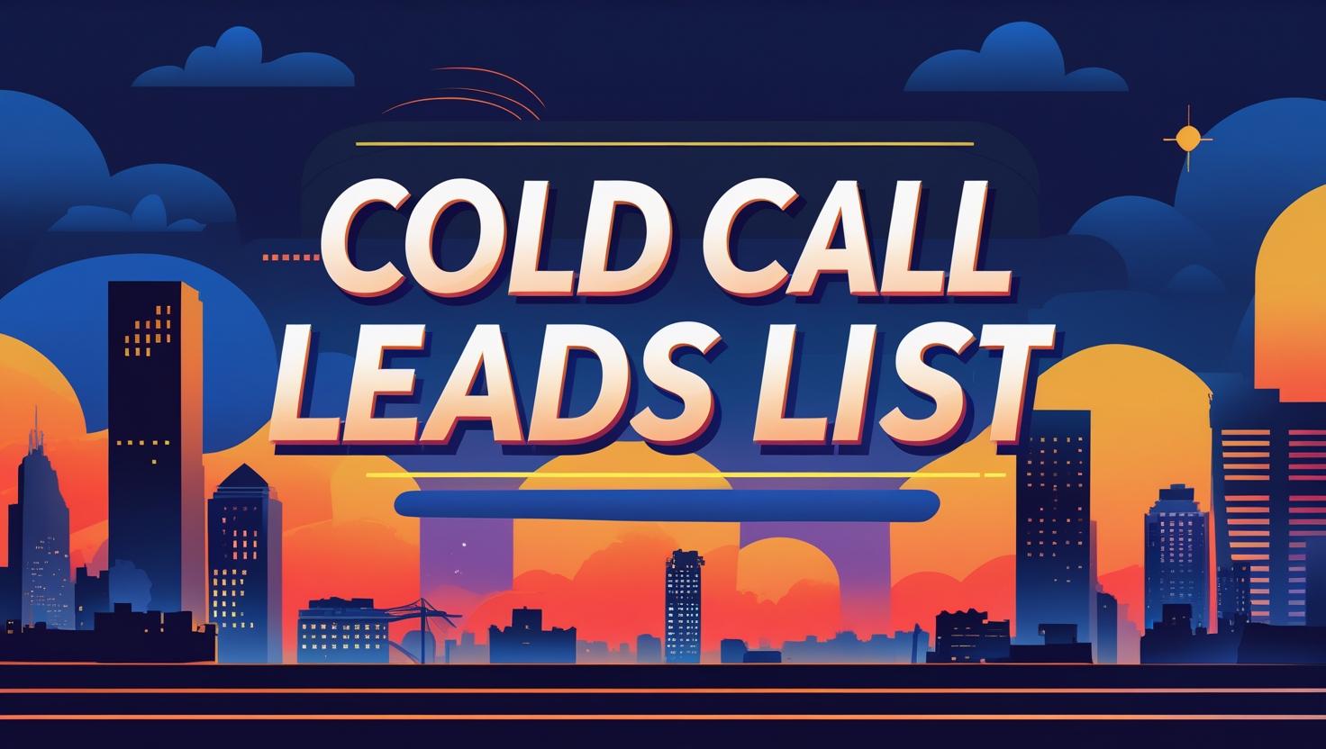 Cold call leads list